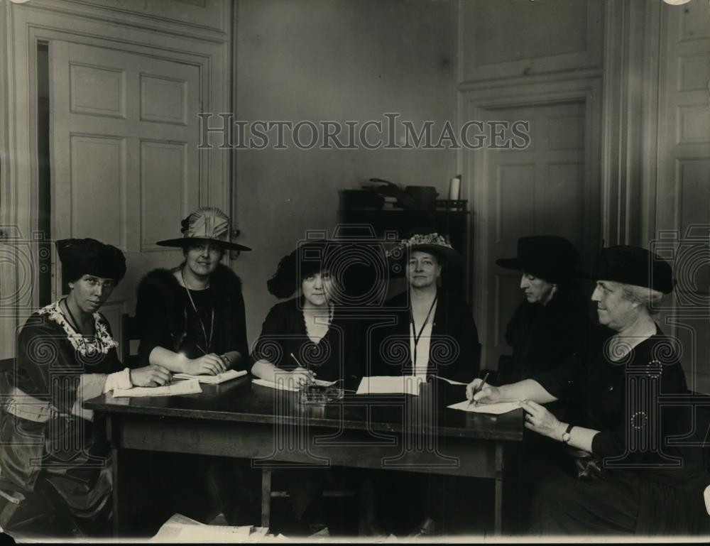 1922 Press Photo Sub Committee Womans Joint Congressional Committee 1922 Press Photo Sub Committee Womans Joint Congressional Committee