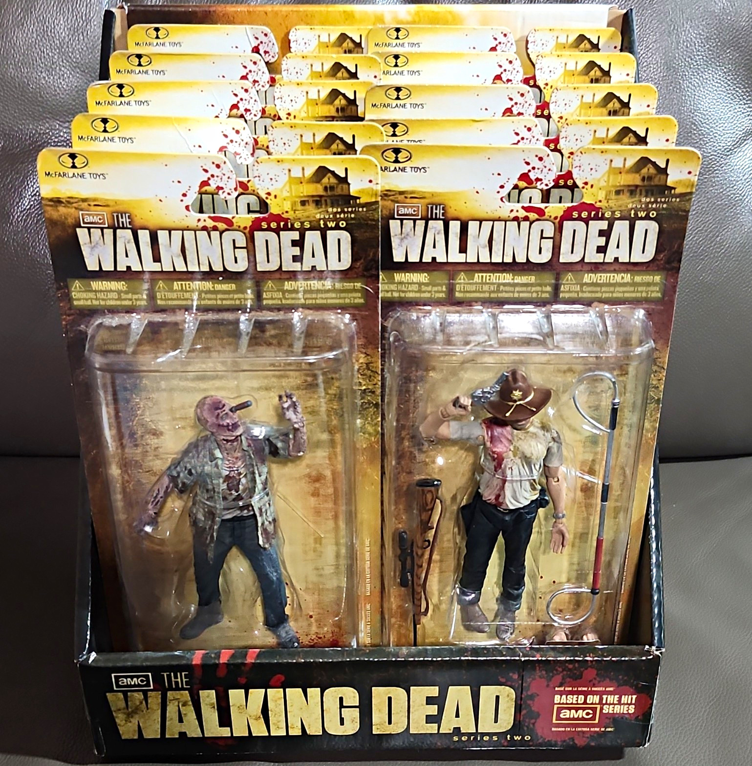 McFarlane Toys The Walking Dead Series 2 WITH Rare Store Display