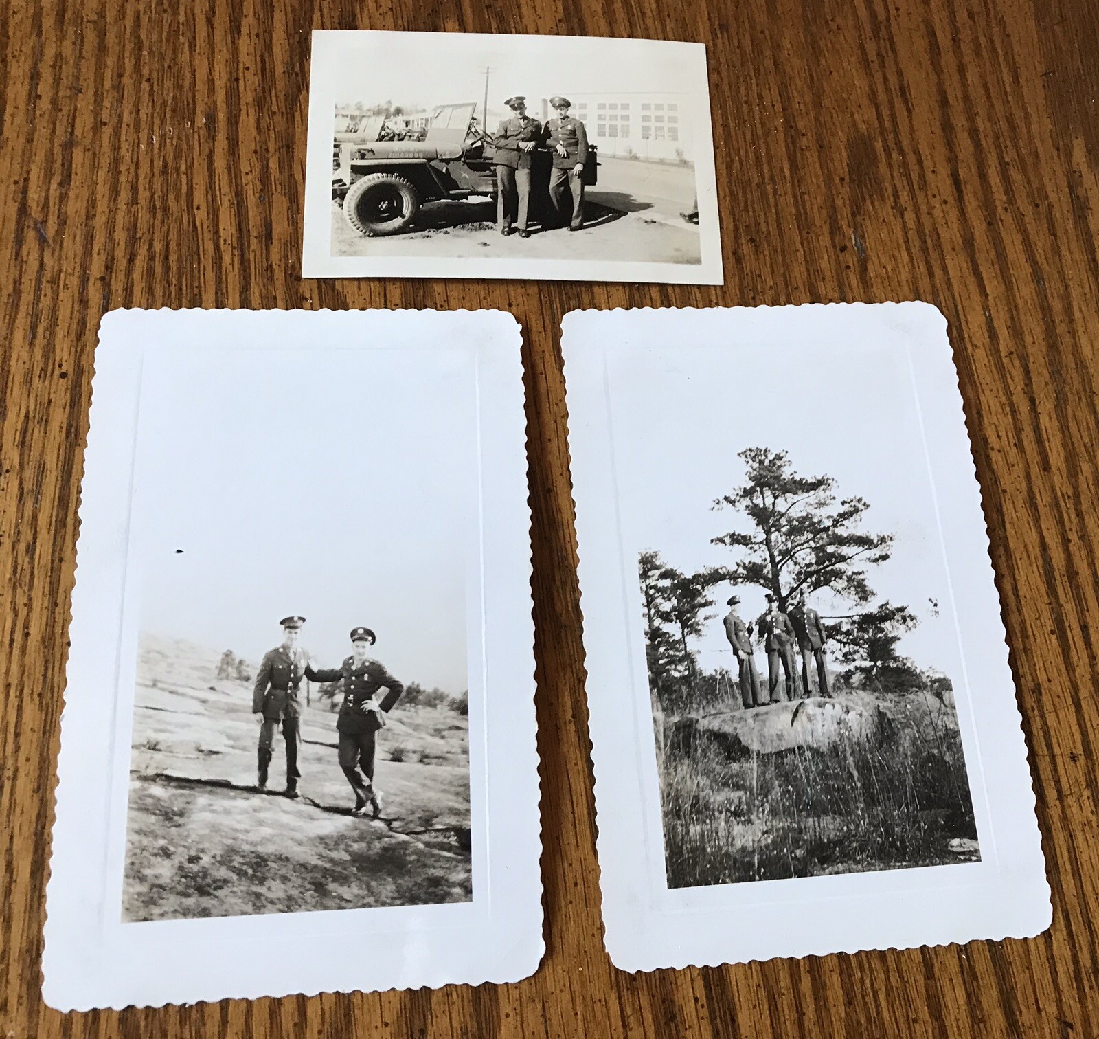 WWII Military Real Photos Eleven (11). Lancaster County PA. Veteran Notes