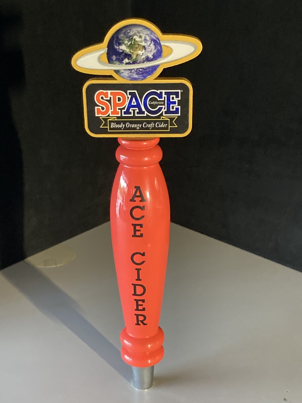 ✅ Space Ace Premium Craft Ciders Cosmic Space Cider CA Beer Bar Tap Handle