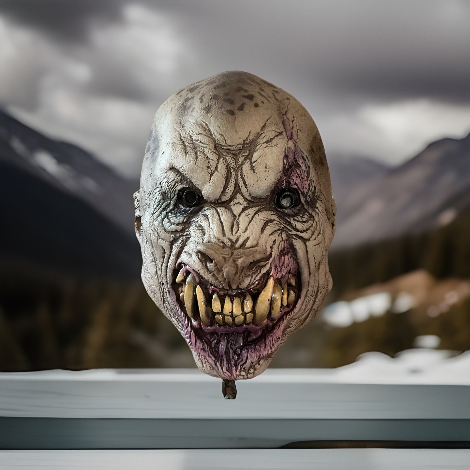 Distortions Unlimited TSEZHARR Mask Mikey Rotella Monster of the Month Rare