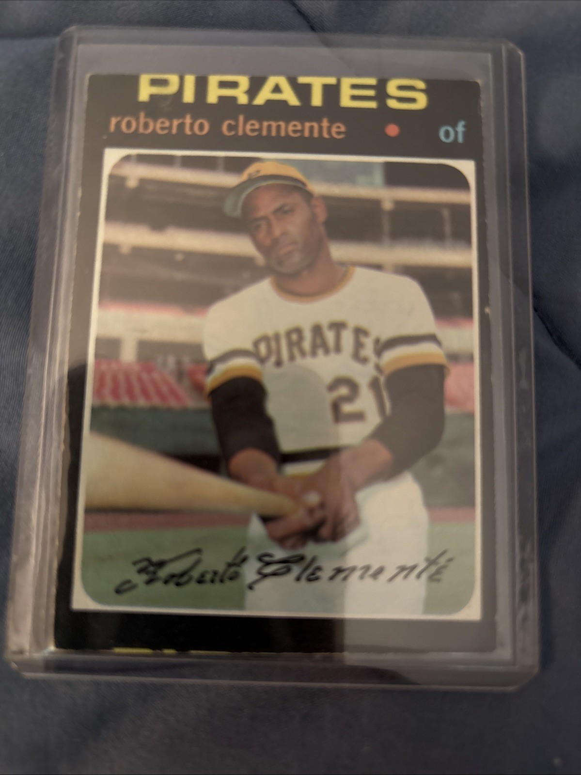 ✅Topps 1971 Roberto Clemente Pittsburgh Pirates #630 Base Set Baseball Card✅