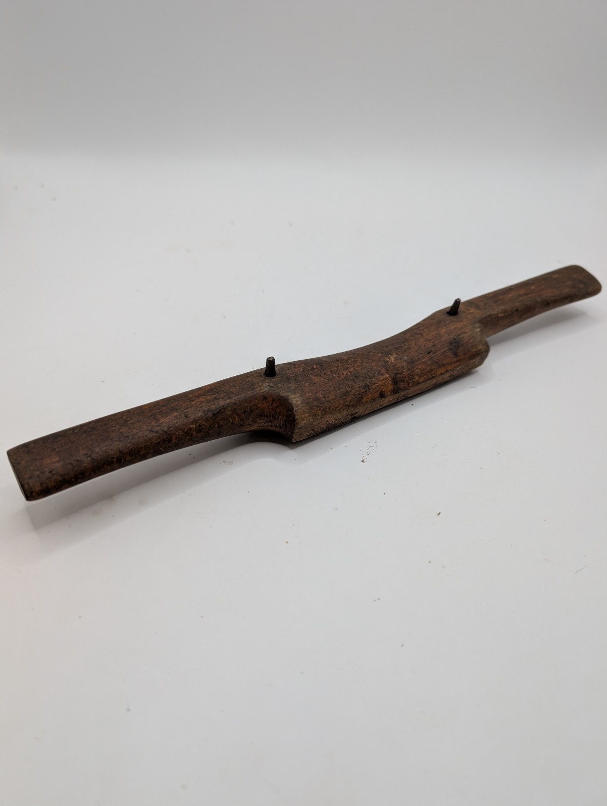 Antique Thomas Ibbotson Wood Spokeshave, Cast Steel & Brass, 3