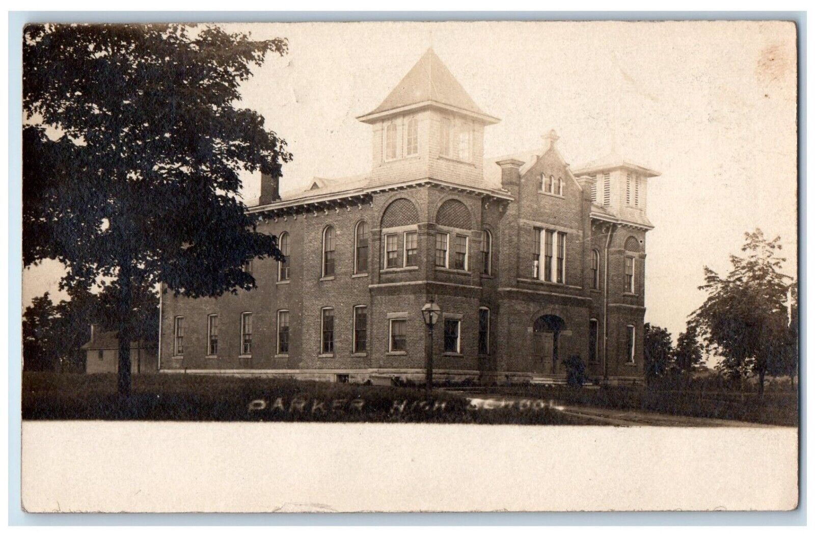 1915 Parker High School Baby Birth Clarence Center NY RPPC Photo Posted Postcard 1915 Parker High School Baby Birth Clarence Center NY RPPC Photo Posted Postcard