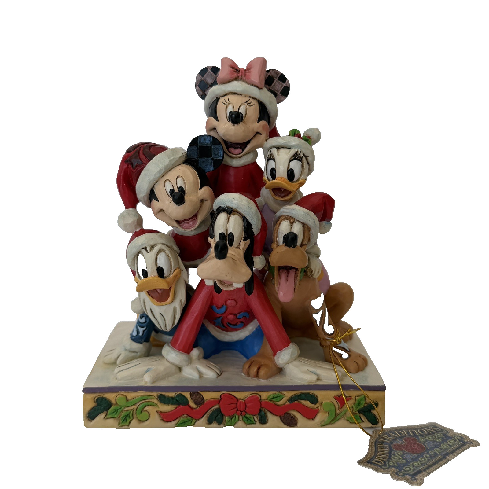 Jim Shore-Disney Traditions-Piled High With Holiday Cheer #6007063 