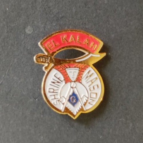 El Kalah Shrine Mason Pin 2001 Fresno CA Glen Cook Potentate El Kalah Shrine Mason Pin 2001 Fresno CA Glen Cook Potentate
