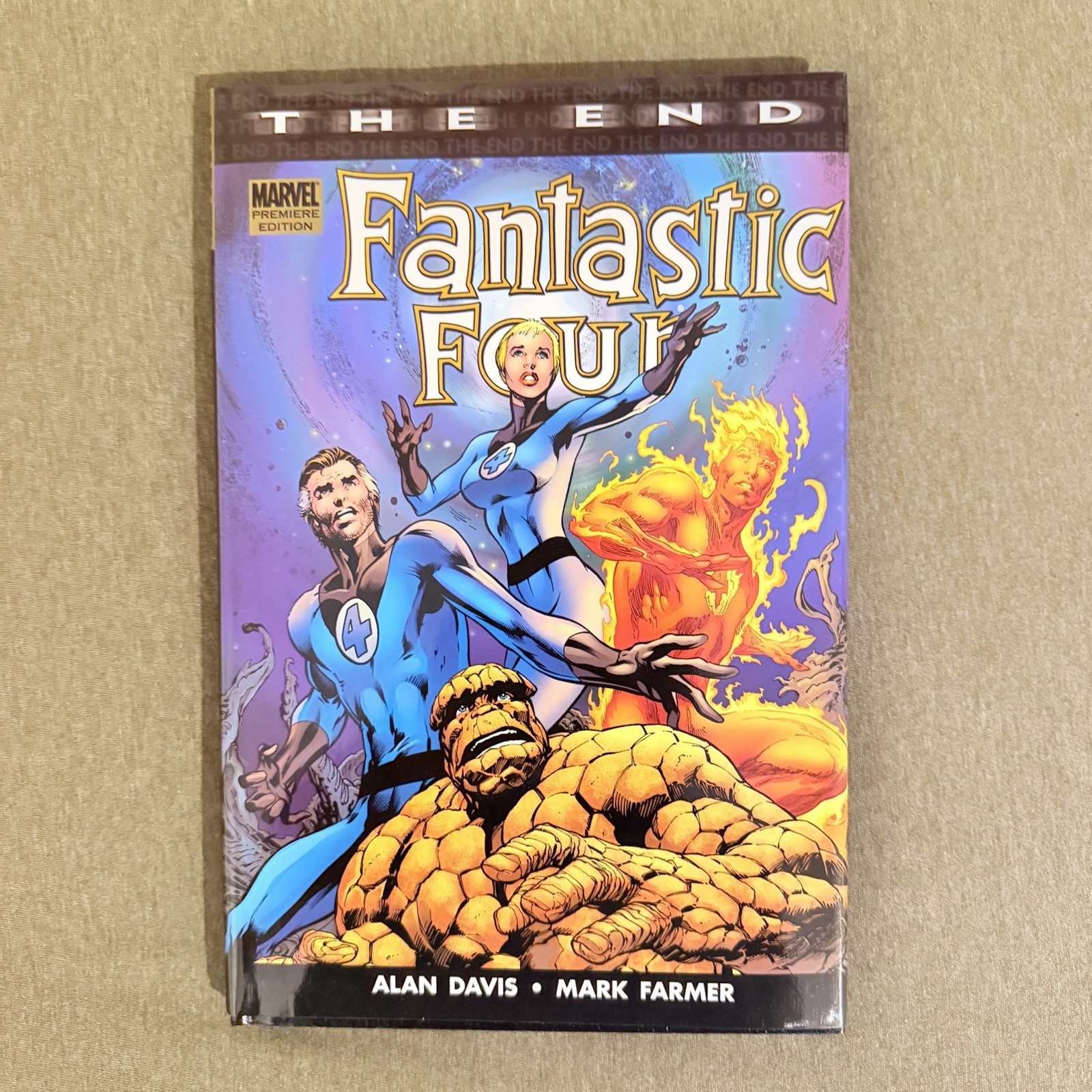 Fantastic Four: The End Marvel Premiere Edition HC Hardcover 2007 Alan Davis