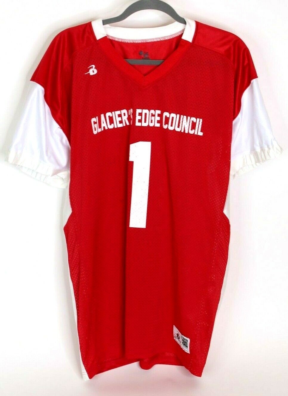 Glacier\'s Edge Council Be A Scout Football Jersey Madison, WI Boy Scouts BSA 2XL