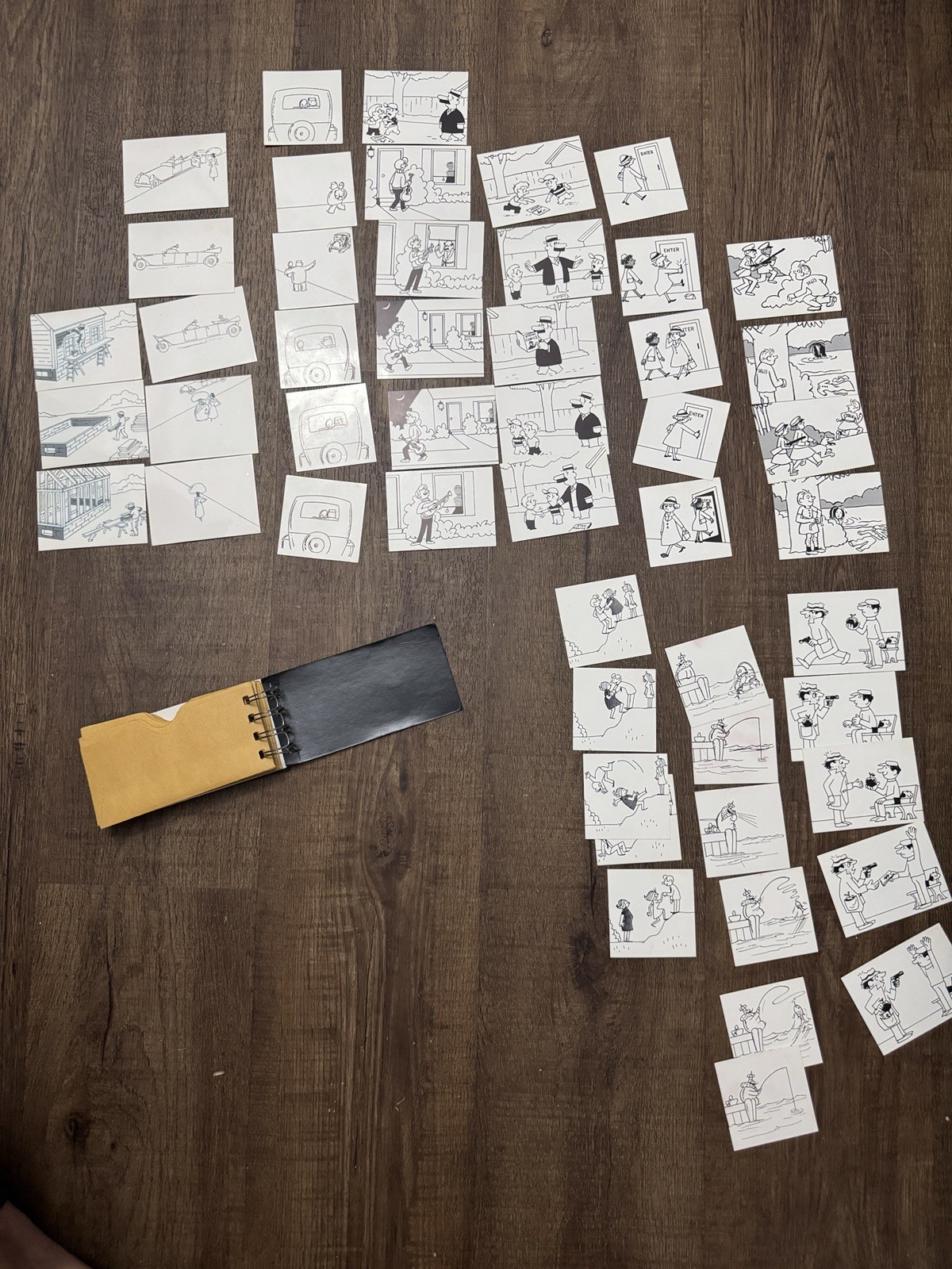 WAIS-R Pic Arrangement 1981 Complete 50 Cards Wechsler Adult Intelligence Test WAIS-R Pic Arrangement 1981 Complete 50 Cards Wechsler Adult Intelligence Test