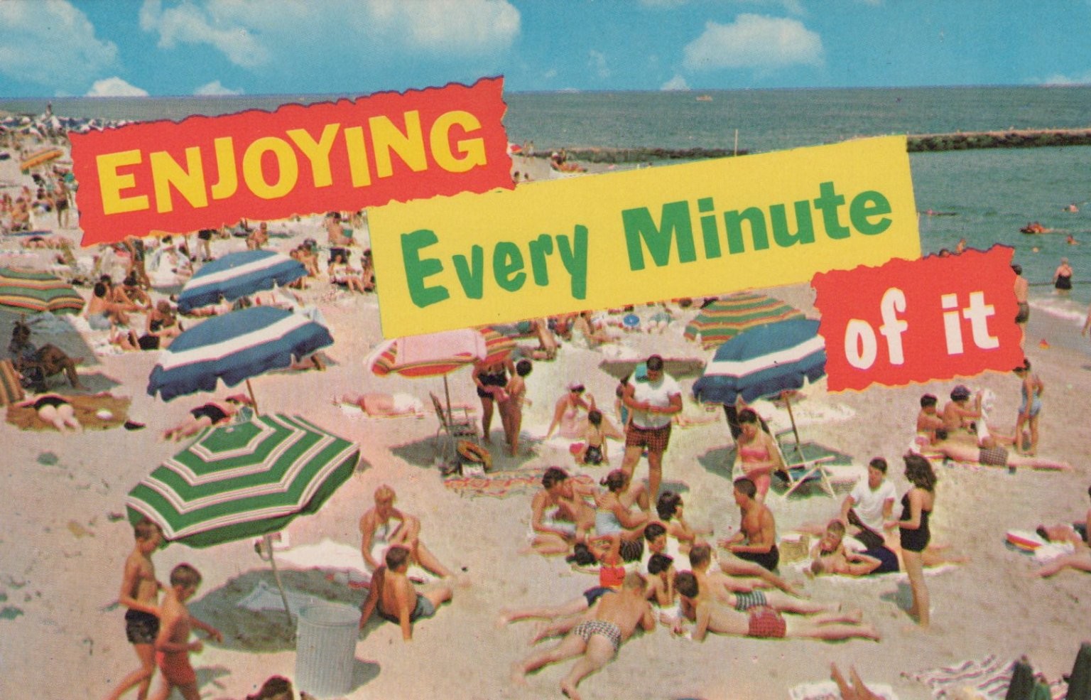 Vintage La Porte City Iowa Beach Postcard by This 'N' That Gifts