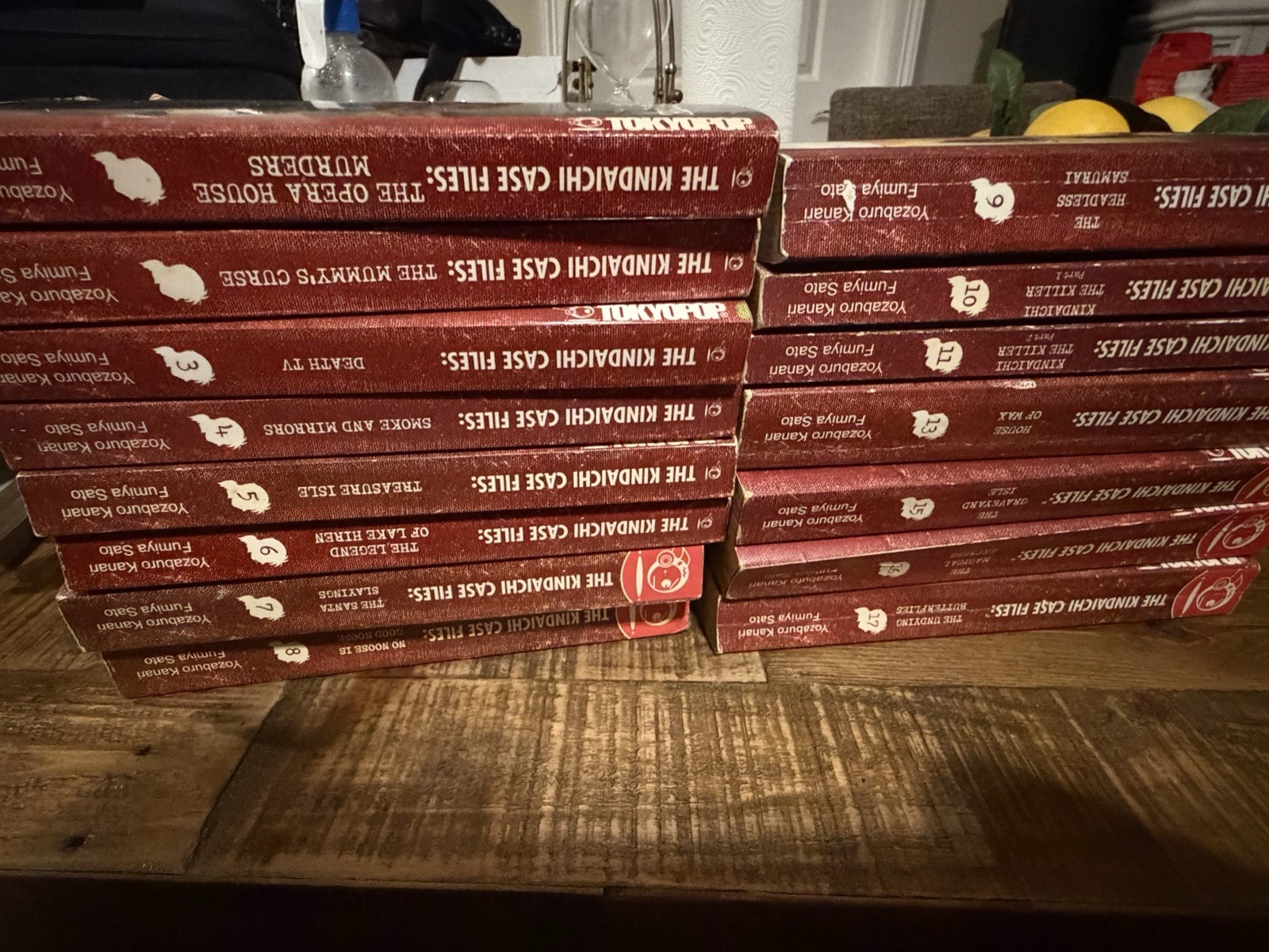 Kindaichi Case Files Manga Complete Volumes 1-13 and 15-17 English Kindaichi Case Files Manga Complete Volumes 1-13 and 15-17 English