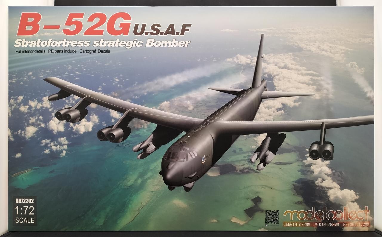 B 52G U.S.A.F. Stratofortress Model 1/72 Model Collect