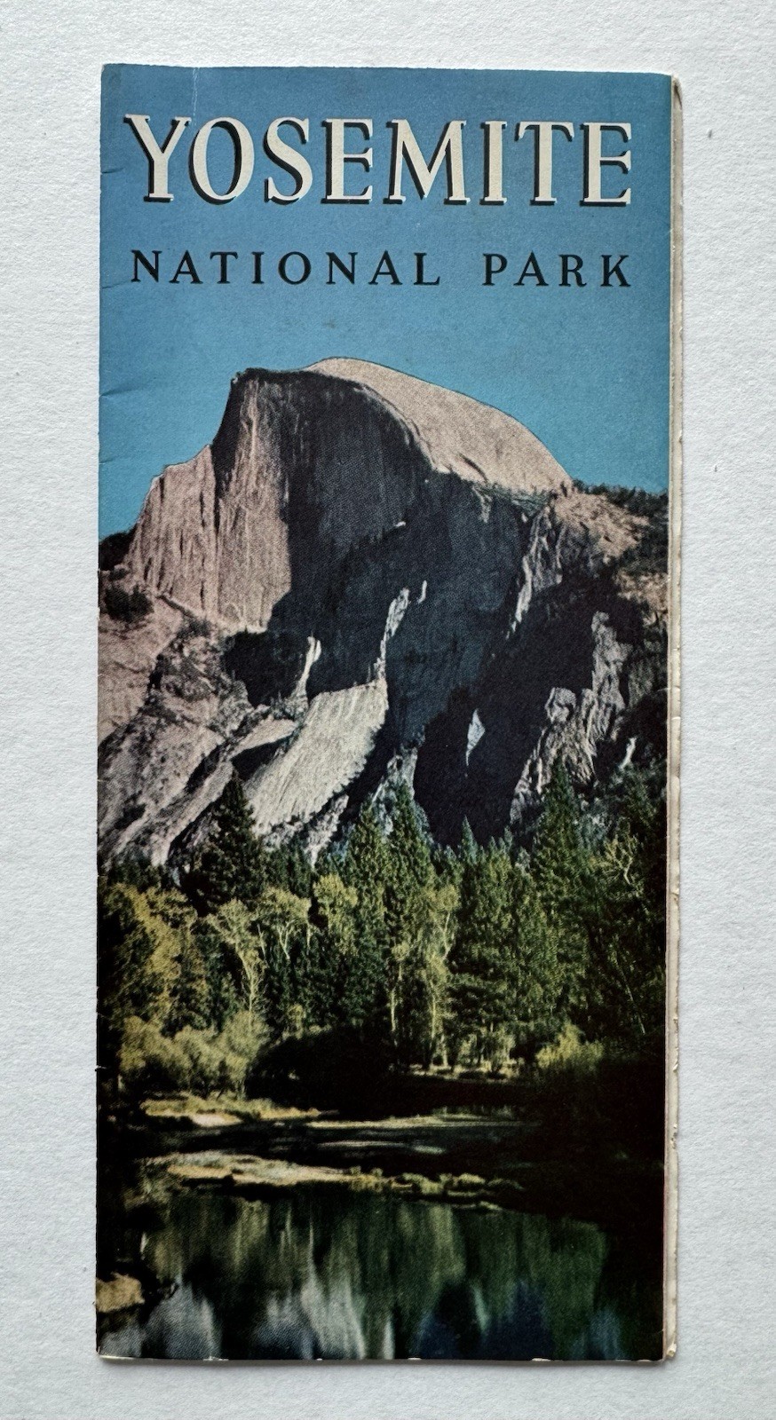 Yosemite 1939 Brochure Pamphlet w/ maps rooms color photos Yosemite CA