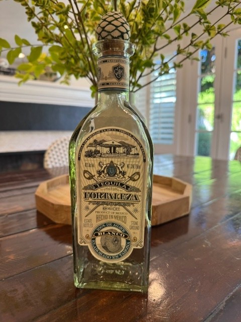 Fortaleza Blanco Lote 196-B Empty Bottle Unrinsed