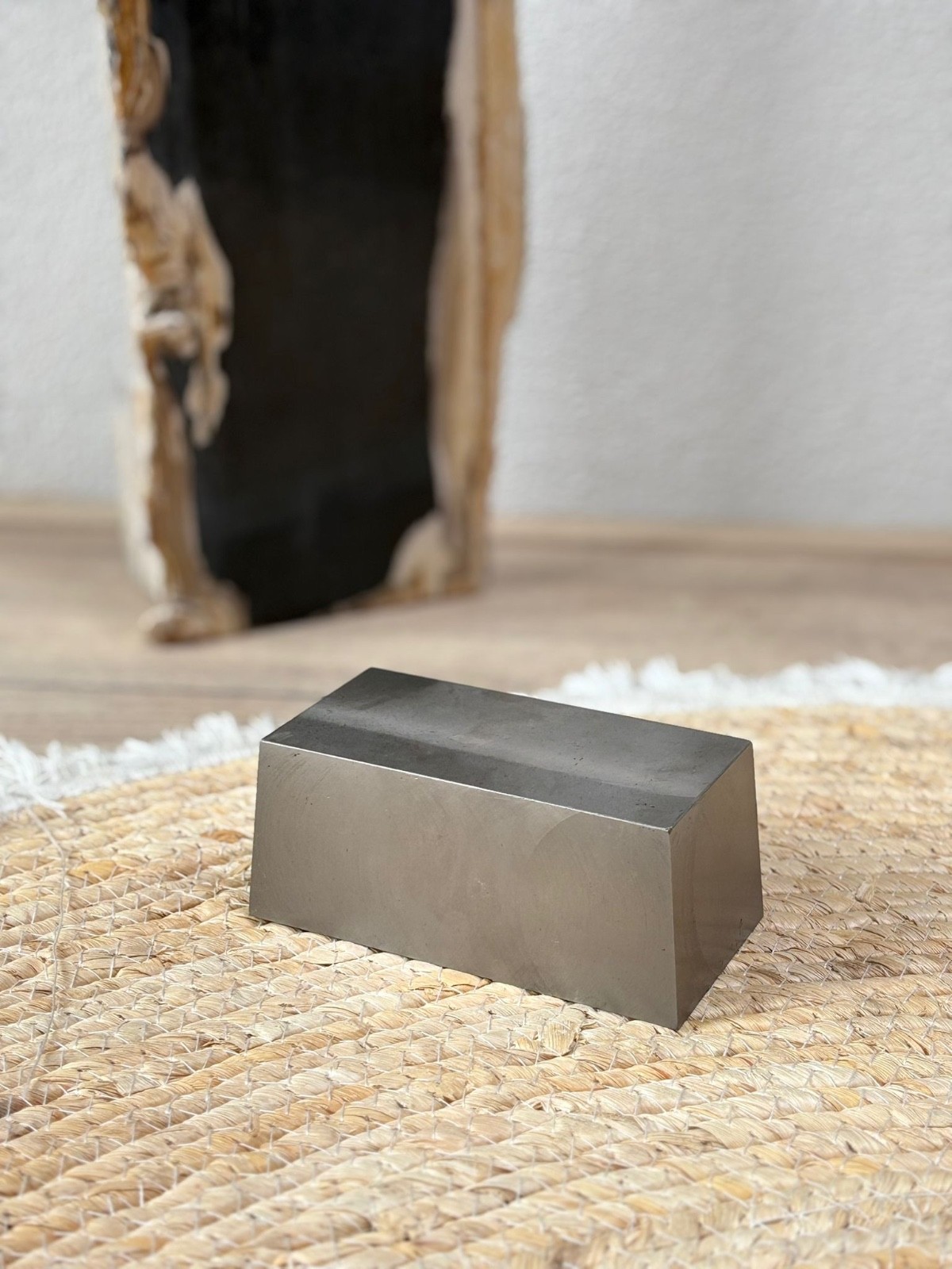 6KG Tungsten Heavy alloy W Wolfram Block Cube Metal Element Radiation Shielding