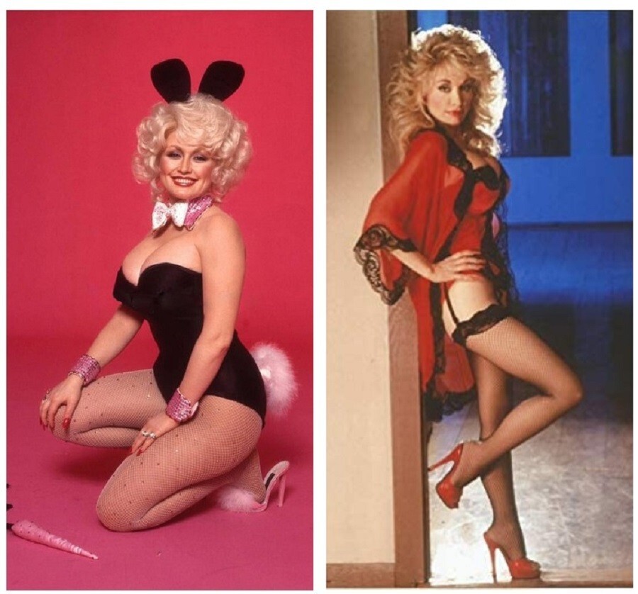 Dolly Parton Playboy Spread Re-Print 4x4 #1028