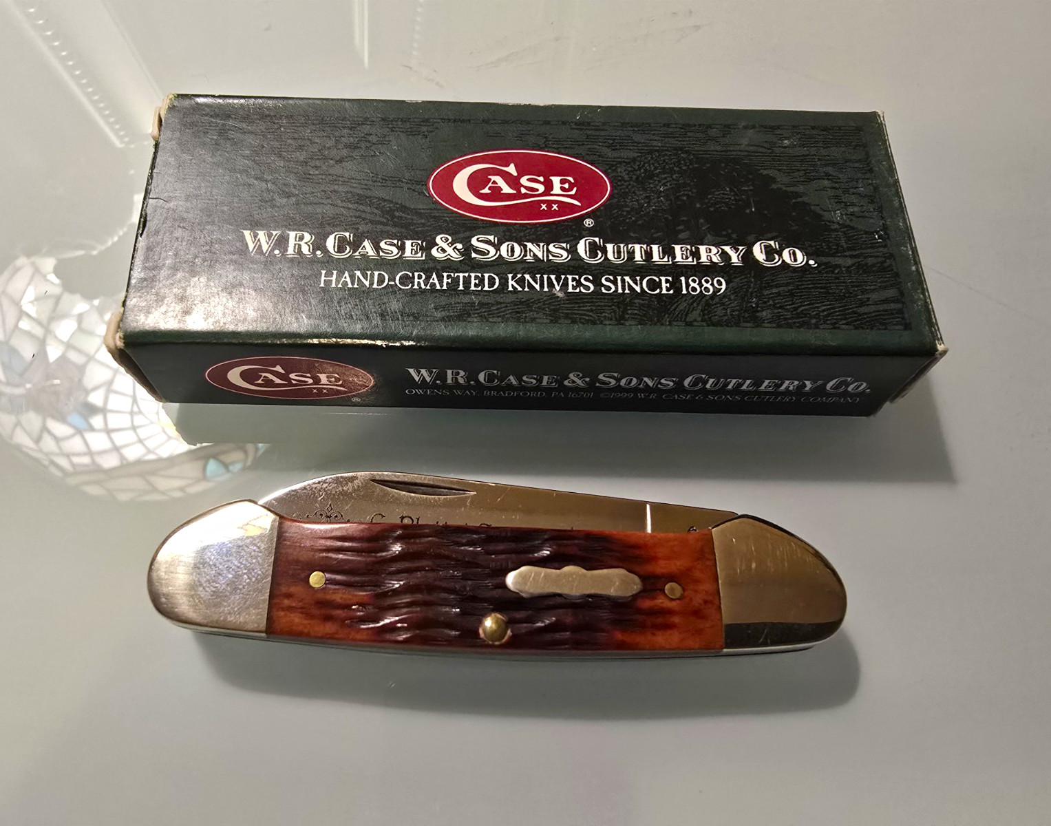 Case XX 1st Run 62131 SS Pocketknife Canoe Walnut 2005 C. Platts & Sons