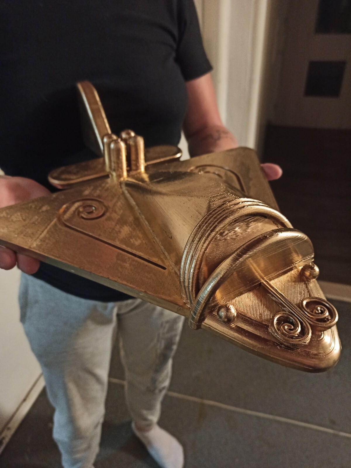 Ancient plane , inca/maya/aztec plane VERY BIG ONE Ancient plane , inca/maya/aztec plane VERY BIG ONE