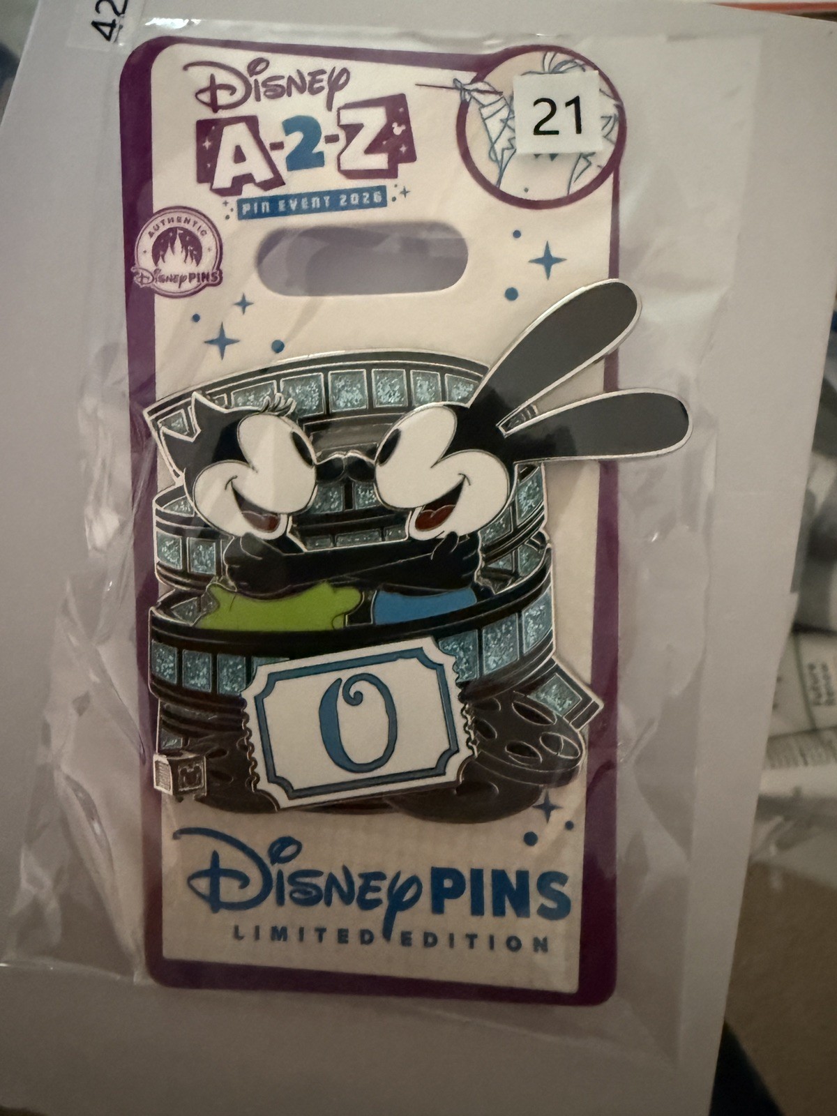Disney A-2-Z Event 2026 Alphabet Series Oswald Letter O LE 650 Disney A-2-Z Event 2026 Alphabet Series Oswald Letter O LE 650
