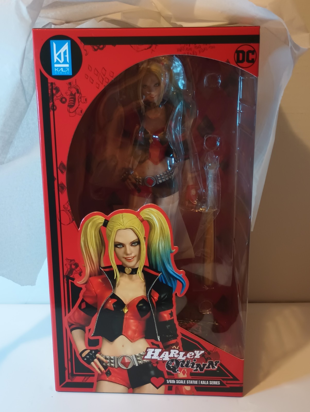 DC Comics Kotobukiya Kala Series Harley Quinn 1/6th Scale PVC Statue New Sealed