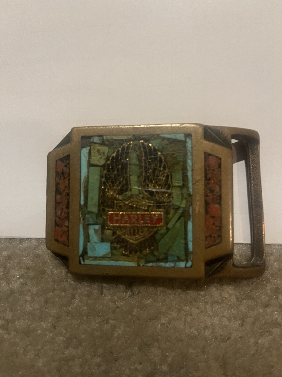 Vintage Harley Davidson Belt Buckle Tech-Ether Guild