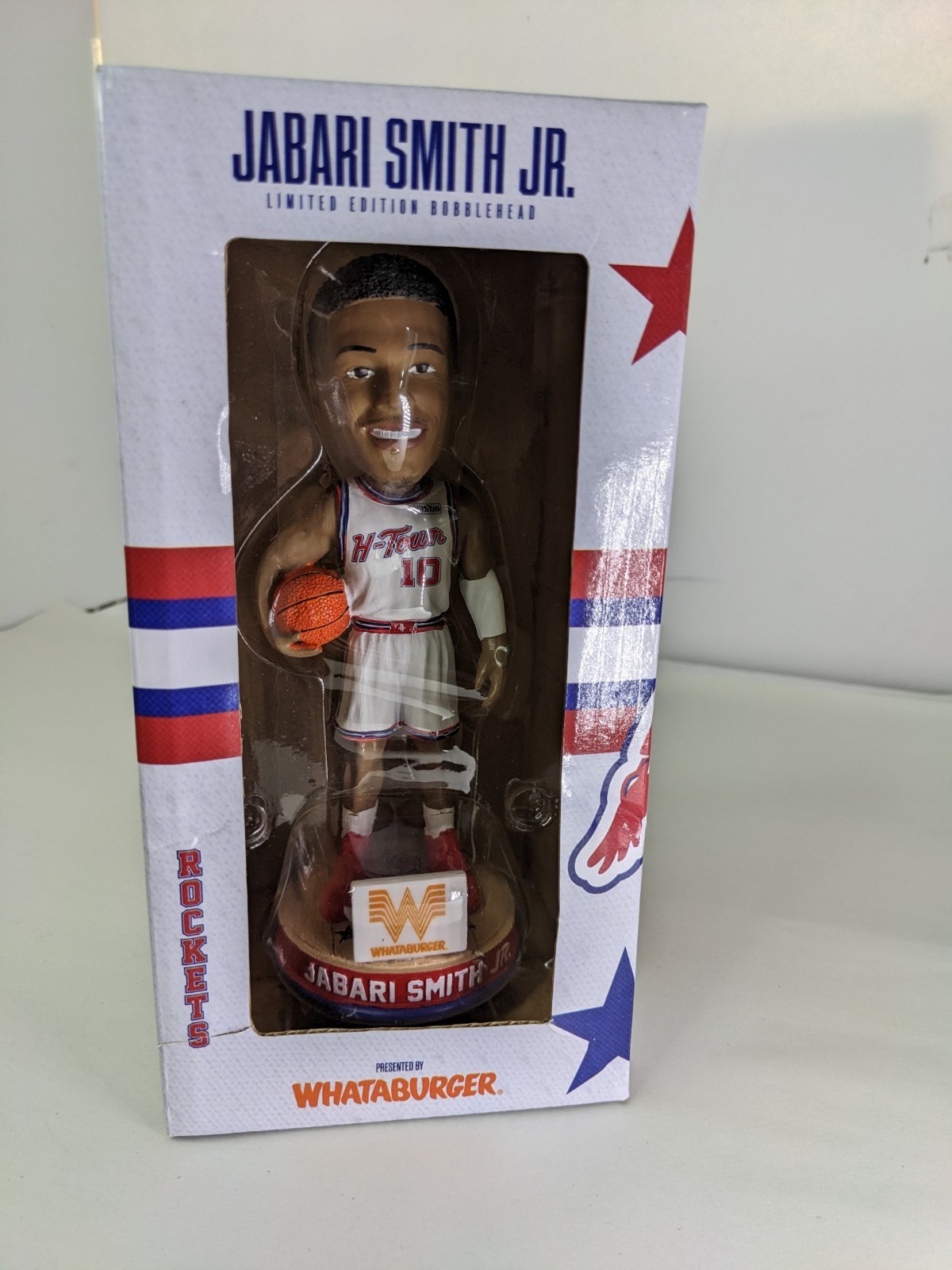 Jabari Smith Jr Limited Edition Bobblehead Presented By Whataburger