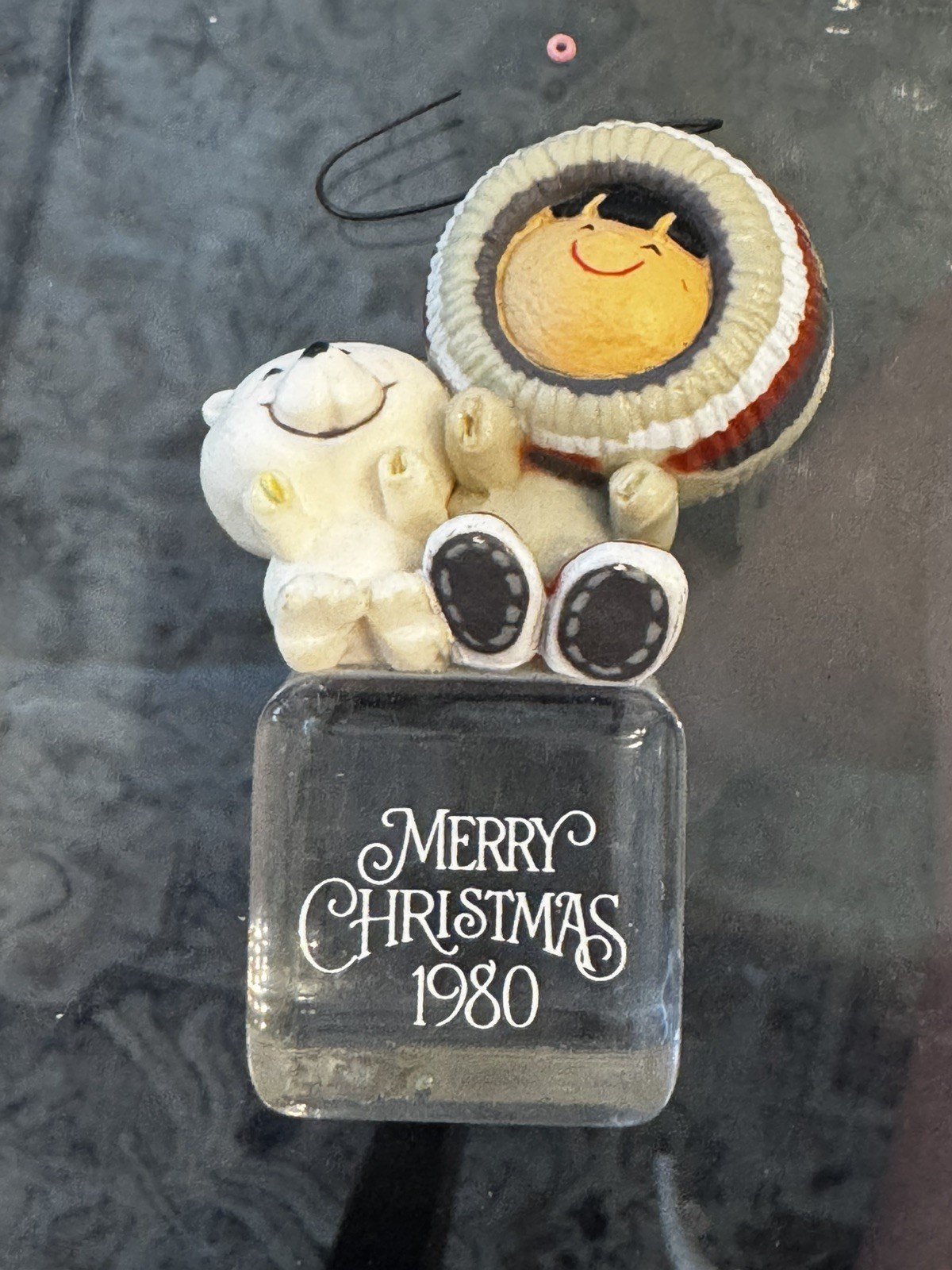 HALLMARK 1980 FROSTY FRIENDS # 1 SERIES A COOL YULE ORNAMENT