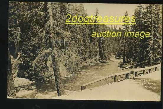 RPPc Farewell Bend Rogue River Ore Or Oregon Whitewater Old Real Photo