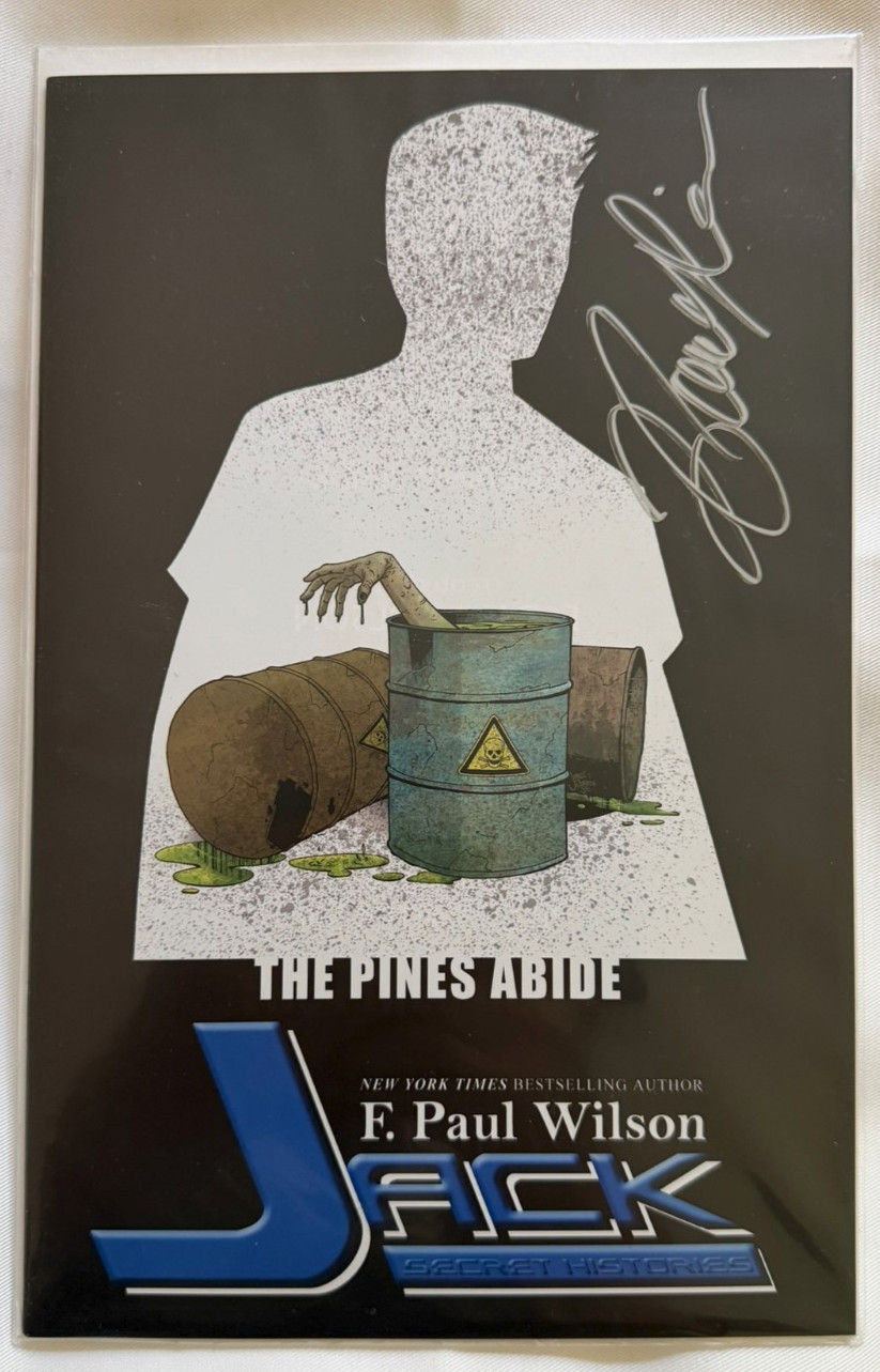 Jack: The Pines Abide F. Paul Wilson Signed NEW Jack: The Pines Abide F. Paul Wilson Signed NEW