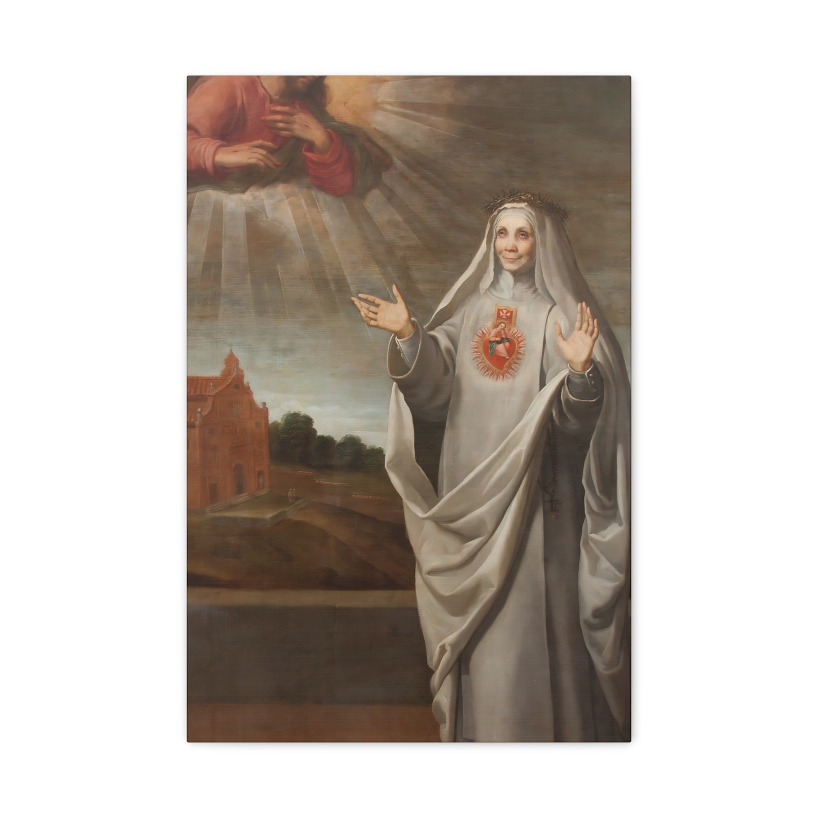 Carducho, Vicente - La Beata Mariana de Jesús - Canvas Wall Art