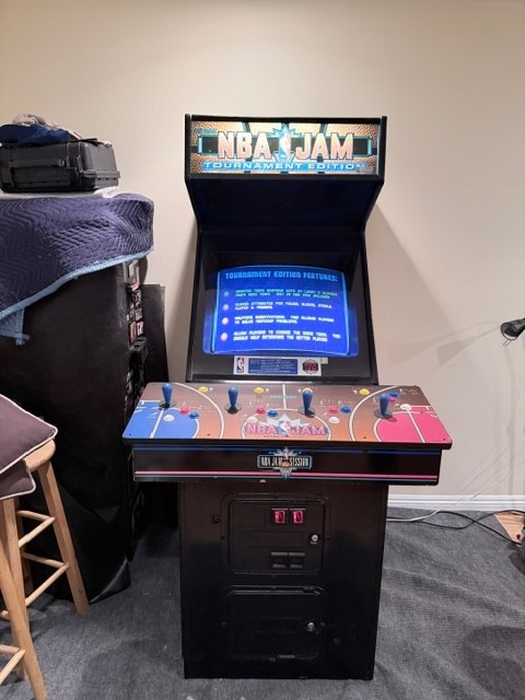 Original NBA Jam Session 1993 Midway  Arcade Game Local Pick-up only