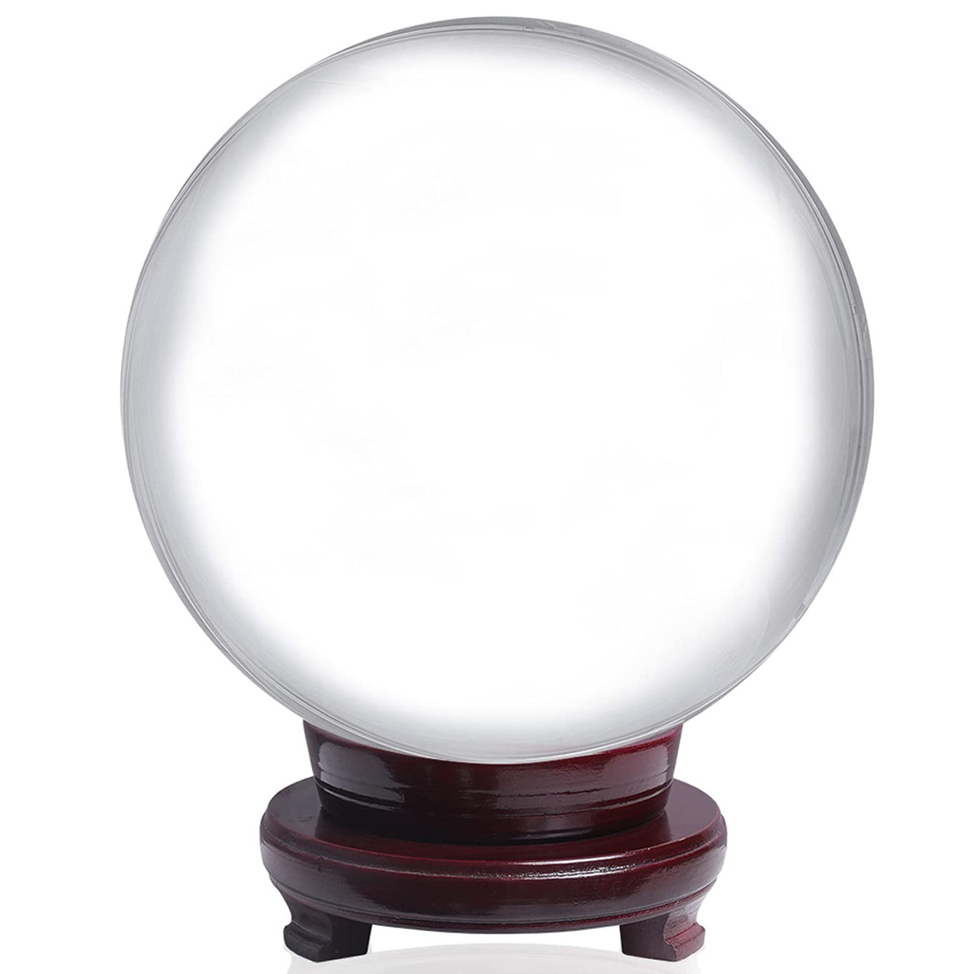 Huge Clear Divination Crystal Ball Meditation Glass Sphere Huge Clear Divination Crystal Ball Meditation Glass Sphere
