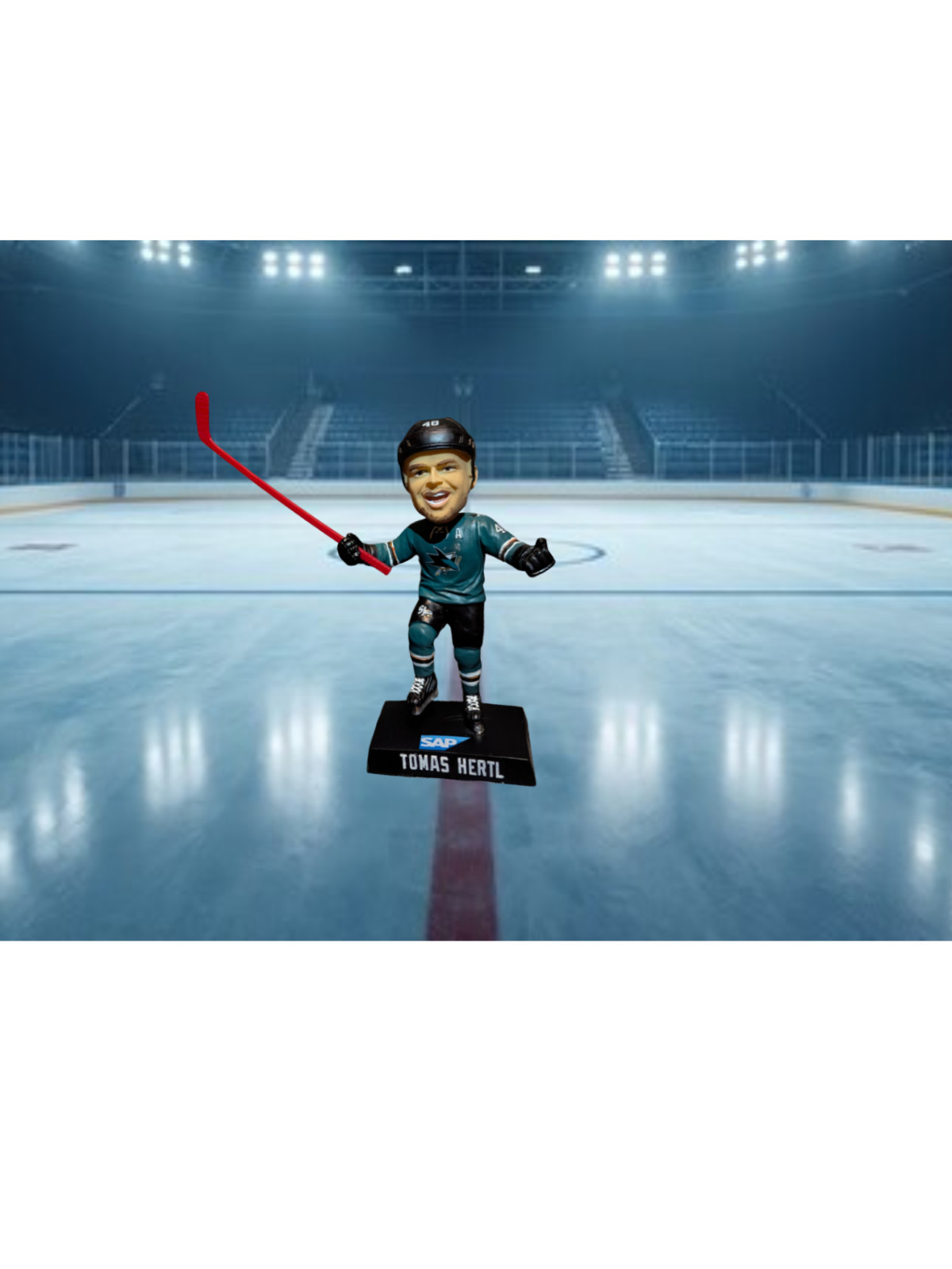 *#48 Tomas Hertl Celly  Bobblehead San Jose Sharks SGA NIB FG BRAND NEW L@@K*