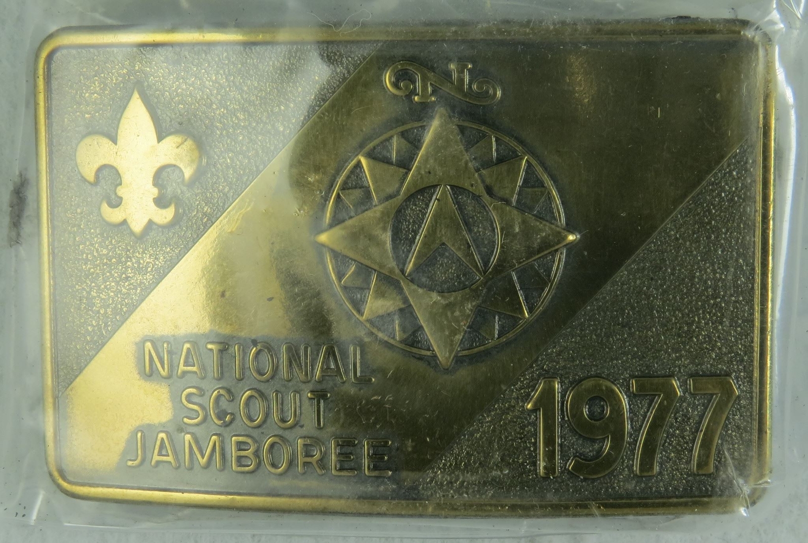 1977 National Scout Jamboree Belt Buckle [EX933]