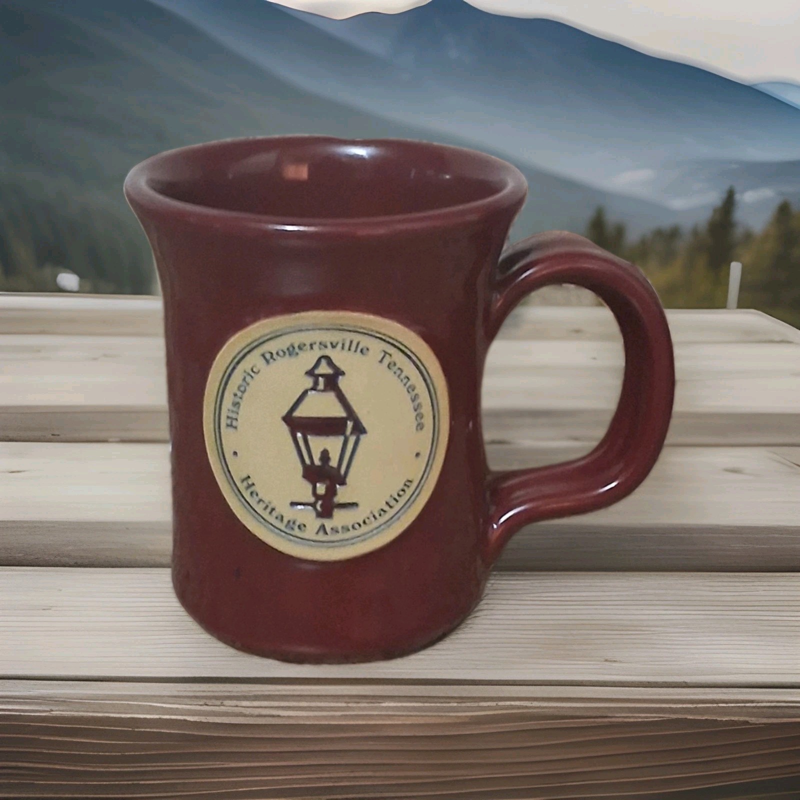 Deneen Pottery 2016 Handthrown Mug Historic Rogersville Tennessee Heritage Assoc