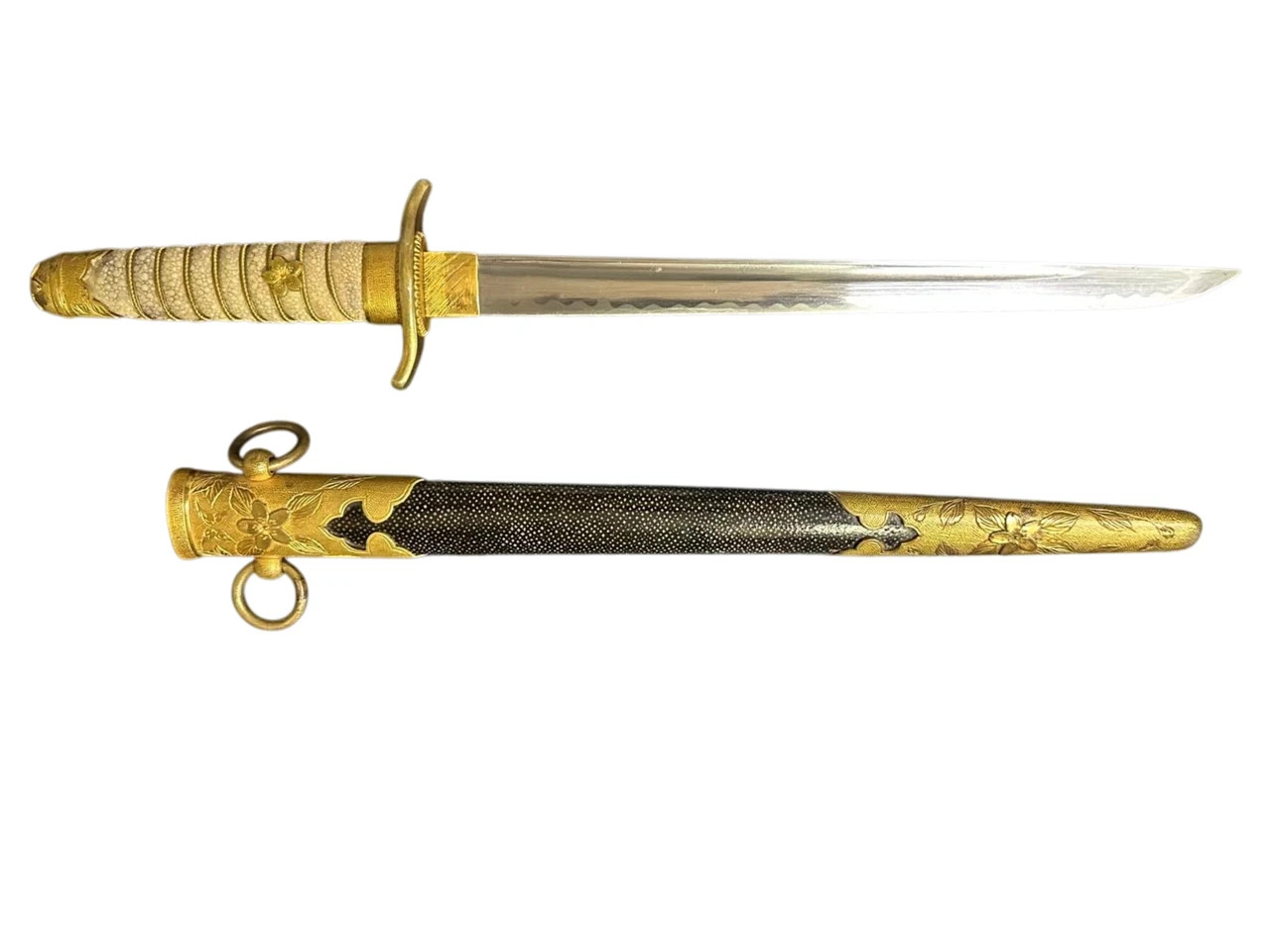 WWII Imperial Japanese Navy Dirk Shark Skin Manta-Ray \