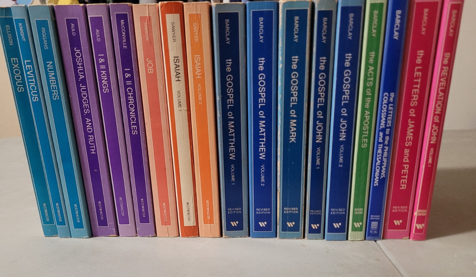 The Daily Bible Study Series Commentary, Old & New Testament Set (Not Complete)