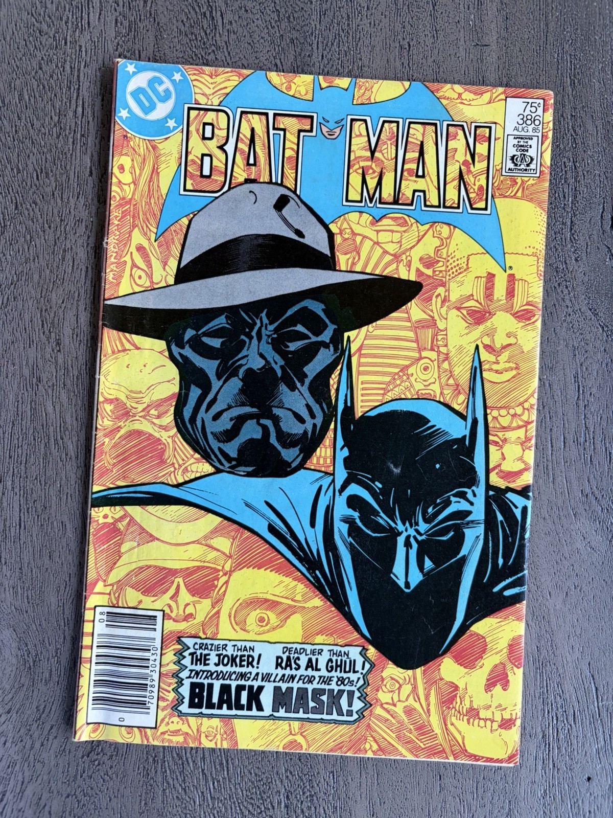 Batman #386 Newsstand • KEY: Origin & 1st Appearance of Black Mask (DC 1985) 🦇 Batman #386 Newsstand • KEY: Origin & 1st Appearance of Black Mask (DC 1985) 🦇