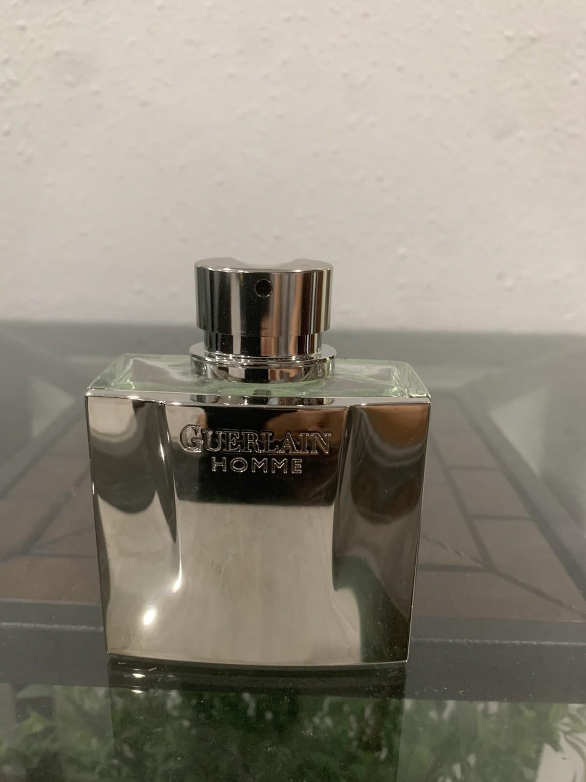 GUERLAIN HOMME 80ml 2.7 oz EDT eau de toilette men spray NEW NO CAP tester NWOB
