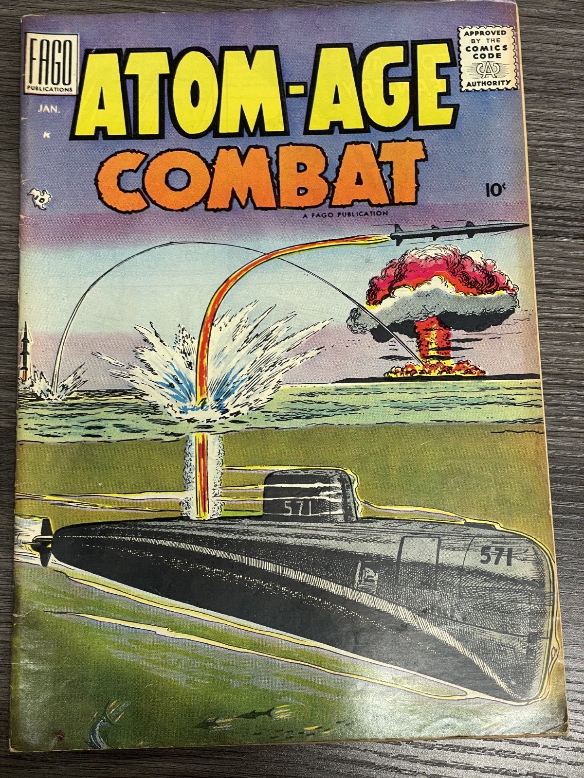 Atom Age Combat #2 (Fago Magazines January 1959)