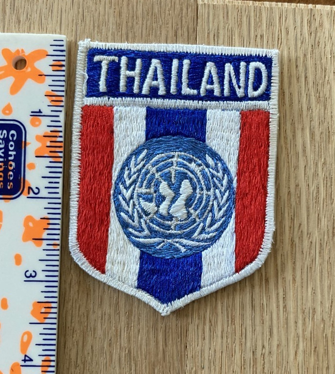 Thailand Military Forces patch Thai UN #3