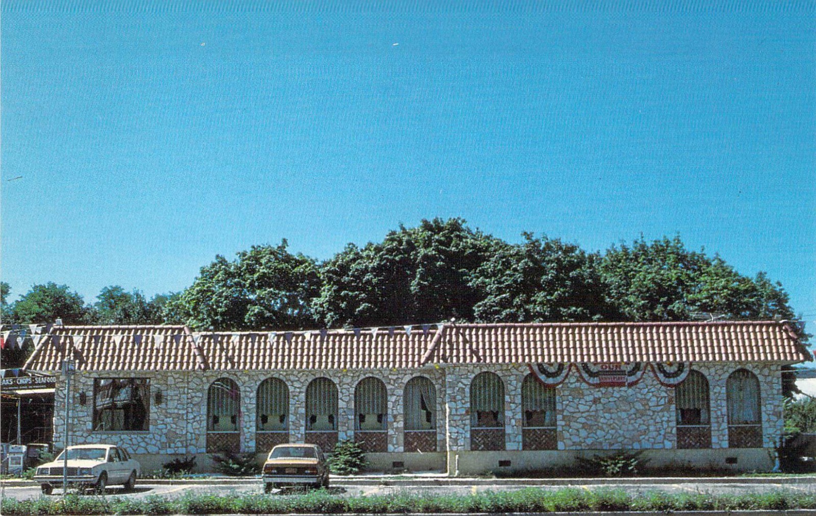1981 NY Peekskill The NEW By-Pass Diner Restaurant unp Postcard A78