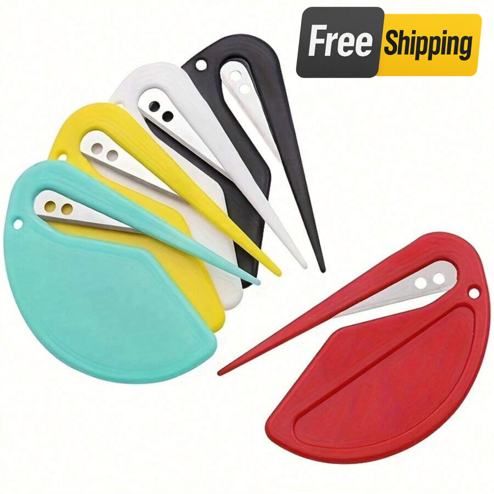 2Pcs Letter Opener Compact Multifunction Mail Envelope Cutter School Office USA