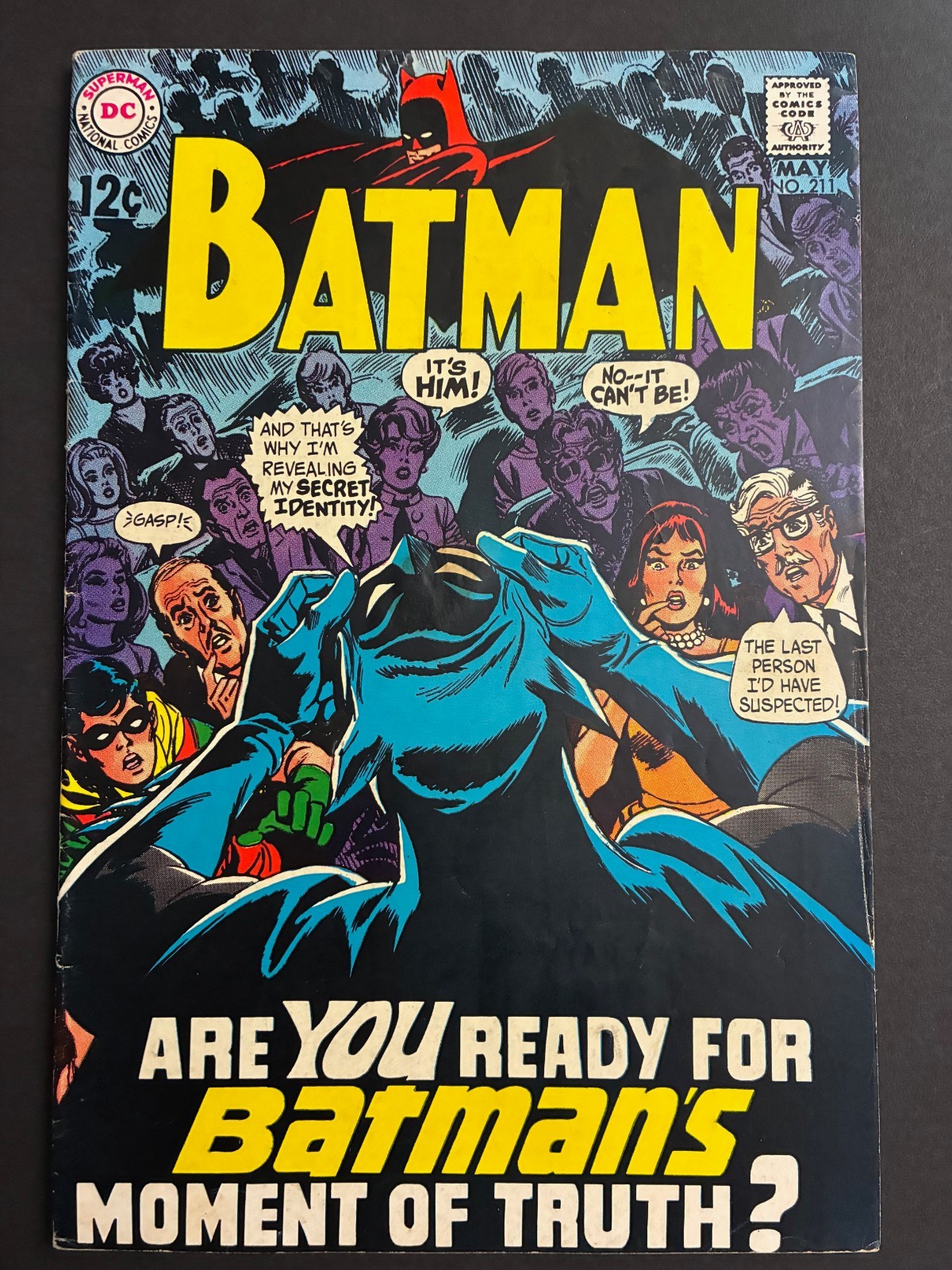 Batman 211 VG-FN -- 