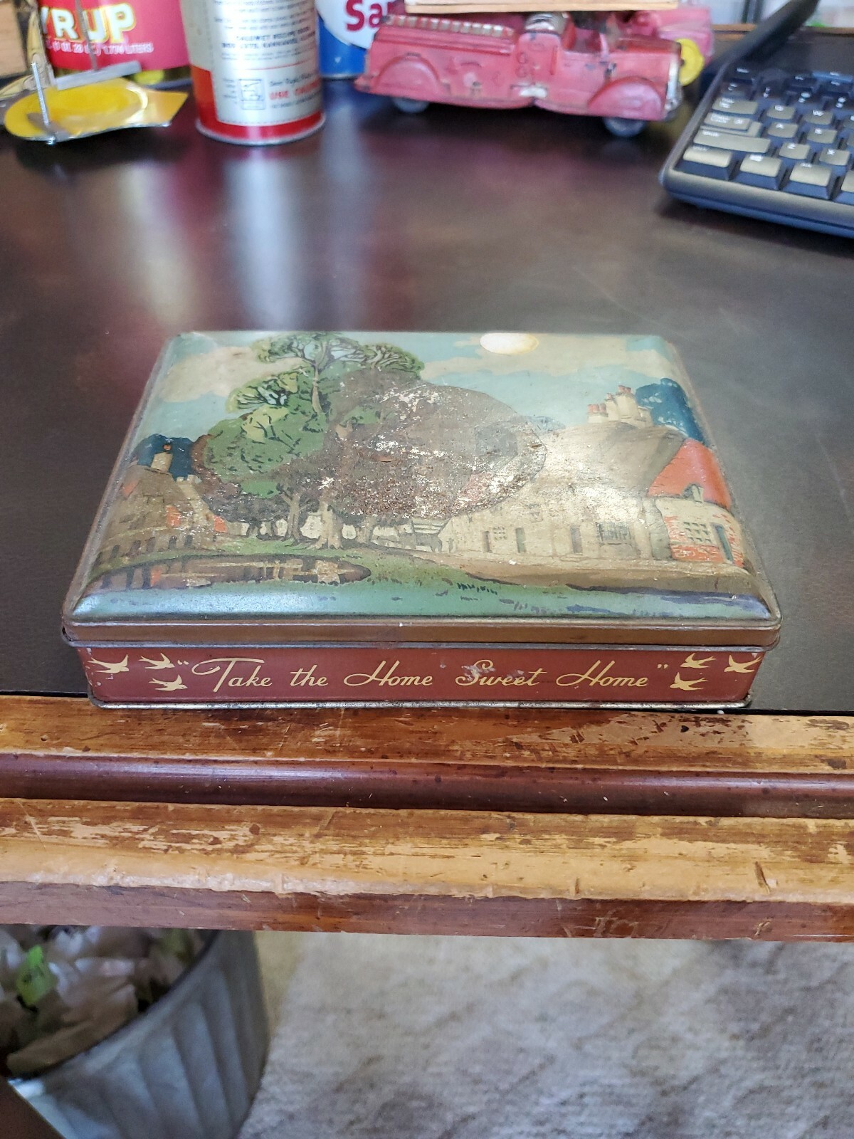 Vintage Harry Vincent England Blue Bird Toffee Tin