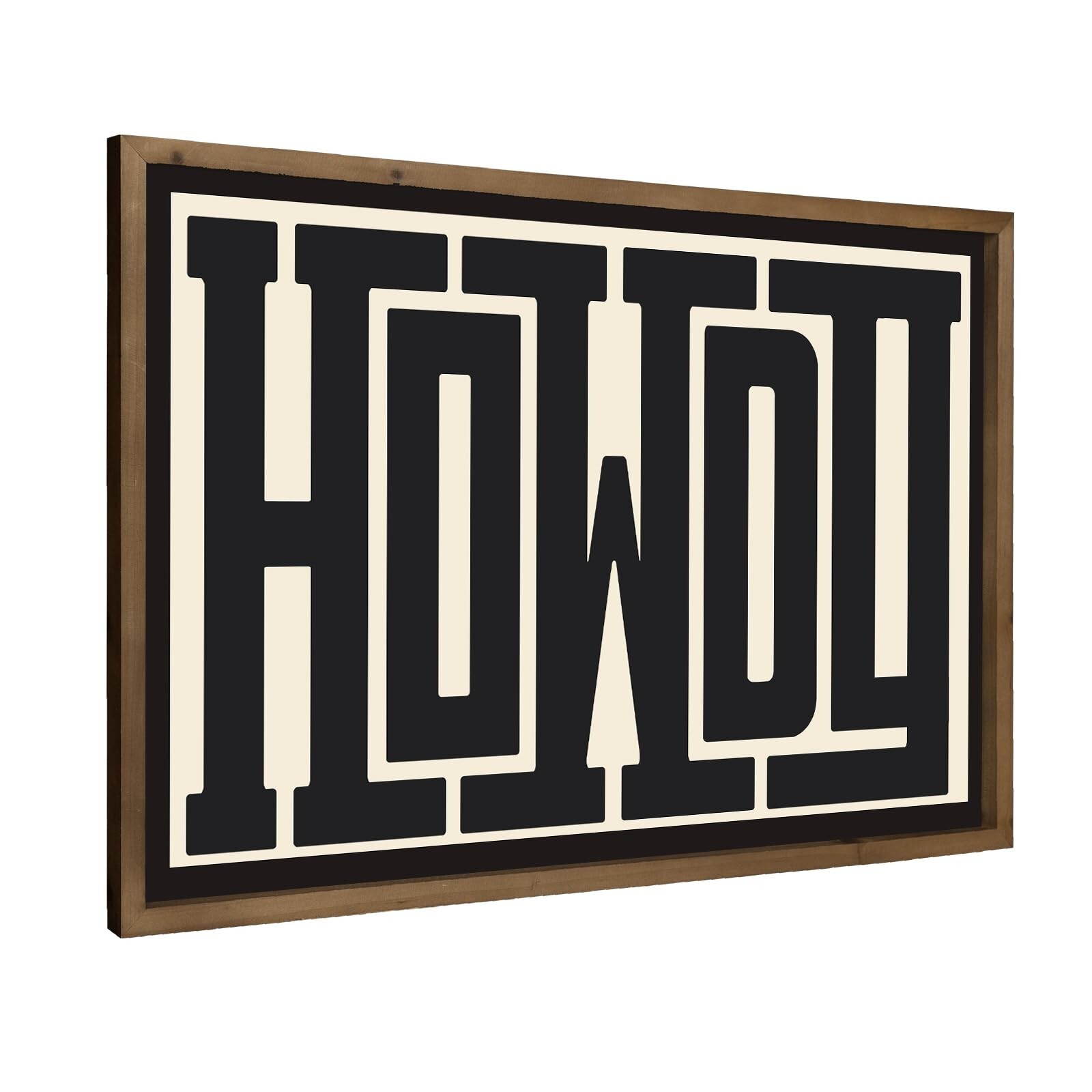 Howdy Wall Art, 23.6x15.7 Inchs Wooden Howdy Sign Western Cowboy Wall Decor, ... Howdy Wall Art, 23.6x15.7 Inchs Wooden Howdy Sign Western Cowboy Wall Decor, ...