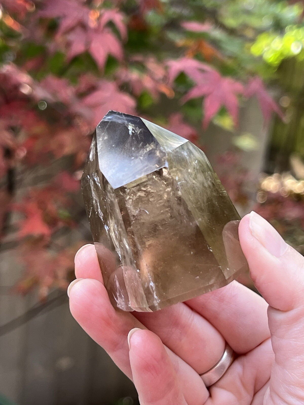 Brazilian Caramel Citrine Point Beautiful/Abundance/Energising AAA+ 150g 90