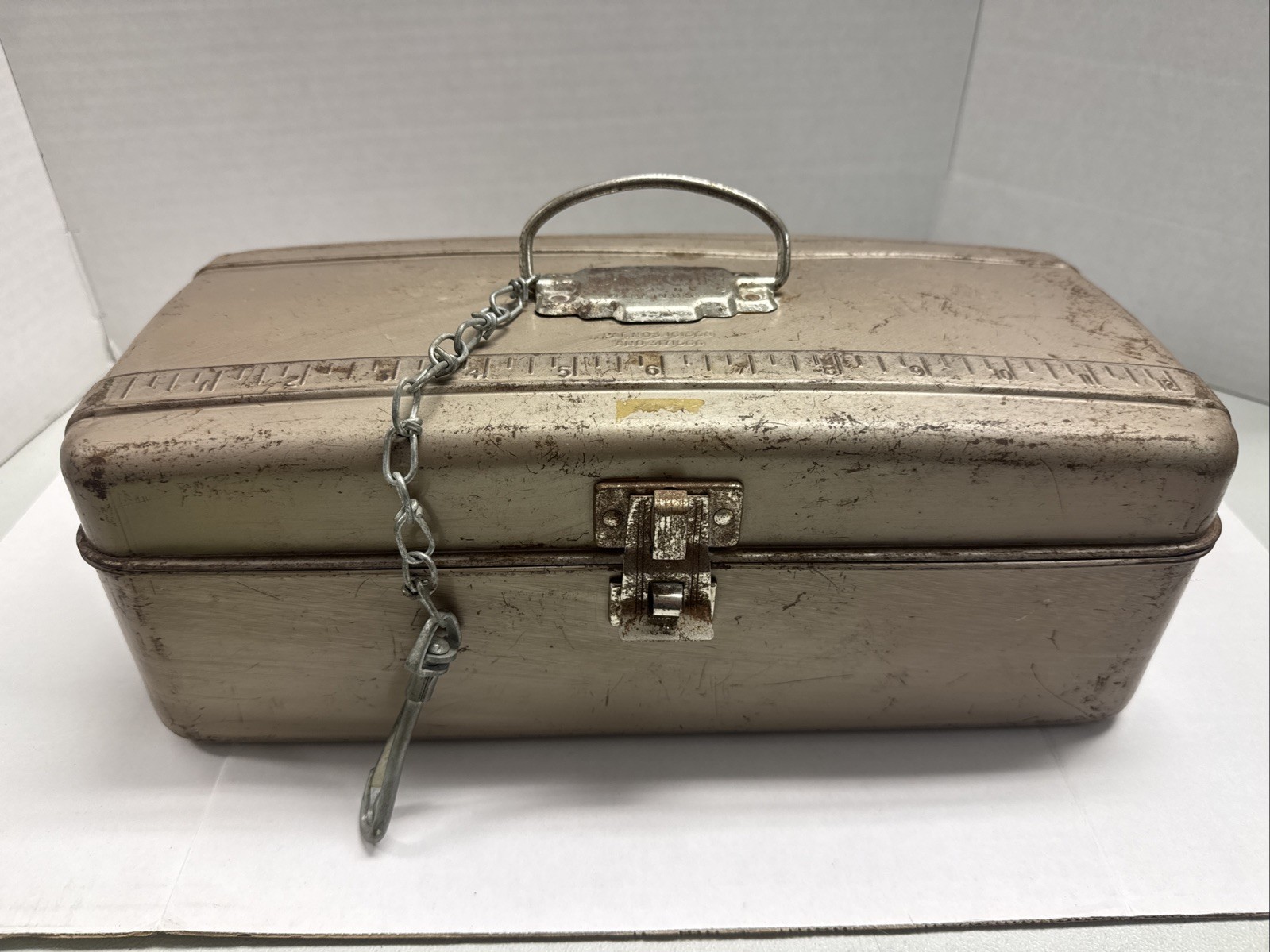 VINTAGE UNION UTILITY BOX pat 161360 Tool Box m20
