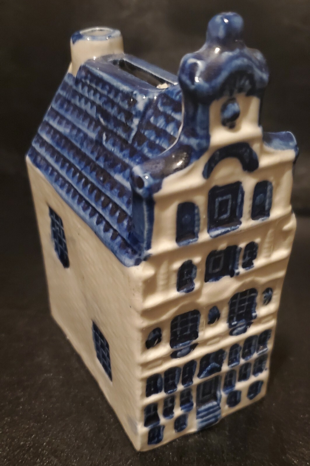 1960s Delft Blauw Canal House Coin Bank Dutch 1960s Delft Blauw Canal House Coin Bank Dutch