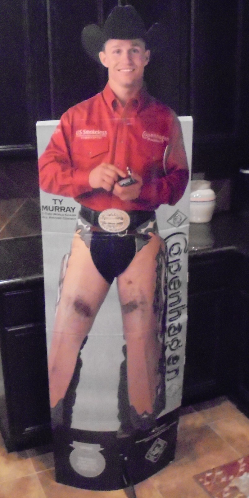 2004 TY MURRAY/COPENHAGEN LIFE SIZE STAND UP 6' TALL 2' WIDE-MINT/NEW